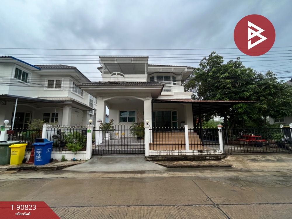 For SaleHouseSamut Prakan,Samrong : Single house for sale, Place and Park Village, Pracha Uthit 90, Phra Samut Chedi, Samut Prakan