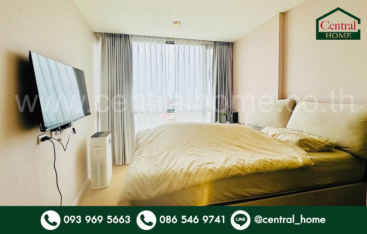 For RentCondoRattanathibet, Sanambinna : Condo The Qve Tiwanon, 10th floor, near MRT Purple Line