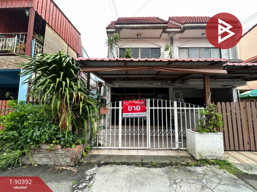 For SaleTownhousePattaya, Bangsaen, Chonburi : Townhouse for sale, Suan Luang Village 3, Muang Mai-Chonburi, ready to move in