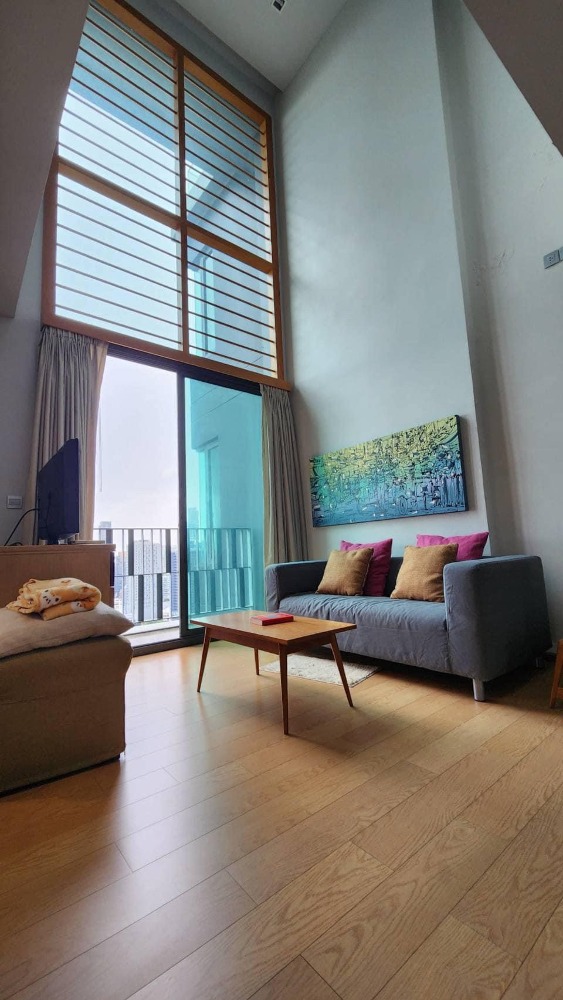 For RentCondoSukhumvit, Asoke, Thonglor : ♦ Duplex type ♦ 20++ floor 86.00 sq.m. | 2 beds 2 baths | near BTS Thonglor Station 1 mins, Bangkok Prep International School 5 mins