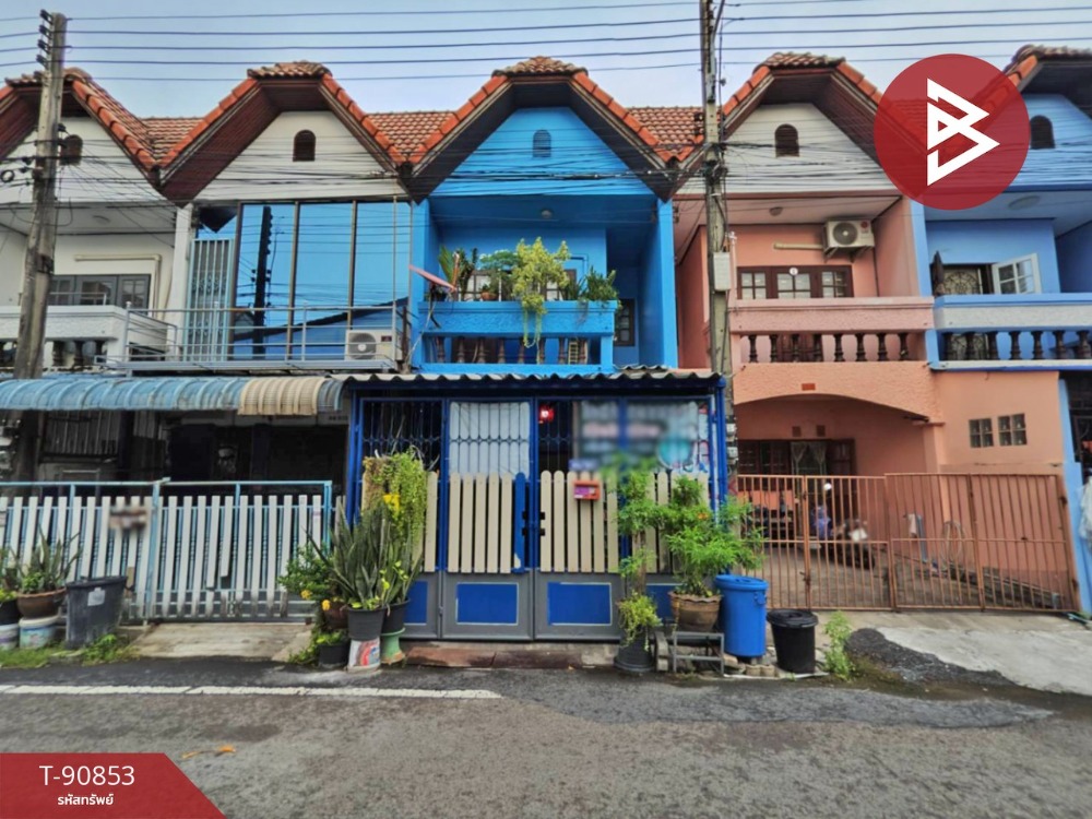 For SaleTownhouseMahachai Samut Sakhon : Townhouse for sale, Siwarat Village 3, Phutthamonthon Sai 5, Krathum Baen, Samut Sakhon