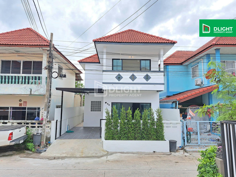 For SaleHouseEakachai, Bang Bon : Urgent sale, single house, Tawanthong Village, Bang Bon, 24 sq m., 140 sq m., 3 bedrooms, 2 bathrooms, price 2.89 million baht, decorated, ready to move in, very good location