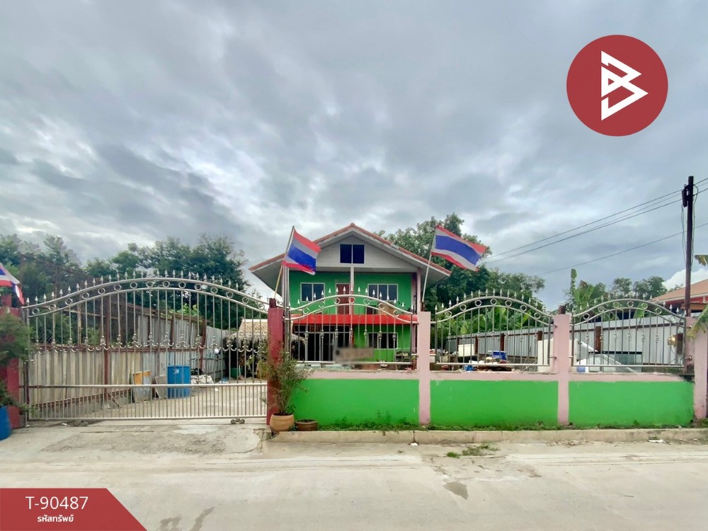 For SaleHousePathum Thani,Rangsit, Thammasat : For sale: 2-storey detached house with land, area 120 square wah, Khlong Luang, Pathum Thani