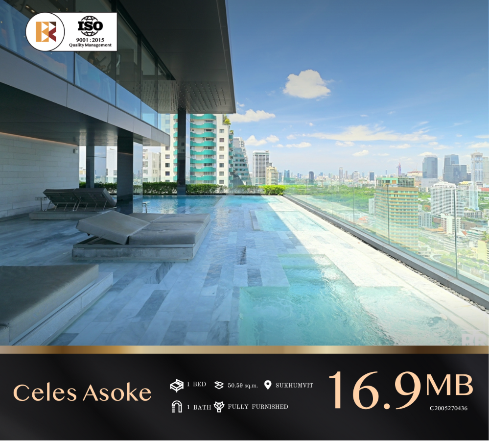 For SaleCondoSukhumvit, Asoke, Thonglor : Celes Asoke