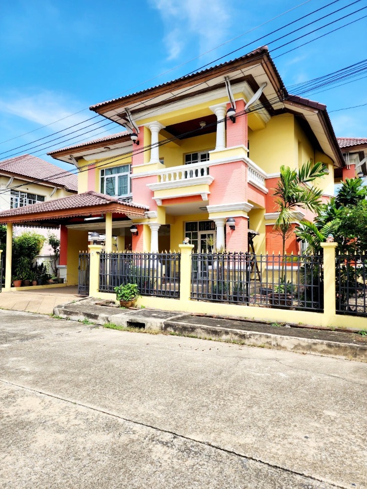 For SaleHousePathum Thani,Rangsit, Thammasat : 4 bedroom detached house, 95 sq m, Sena Grand Home Village, Rangsit, Tiwanon, near the expressway, Don Mueang Airport