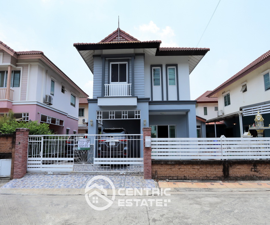 For SaleHousePathum Thani,Rangsit, Thammasat : For sale: 2-storey detached house, area 50.3 square wah, good condition, The Northern Prime Village, Rangsit, Pathum Thani