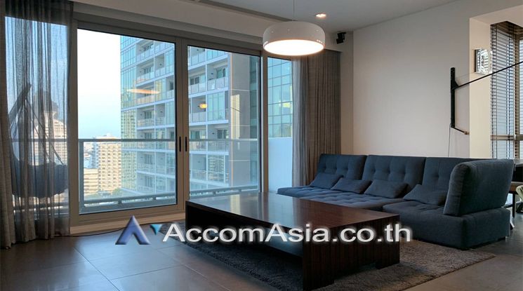 For RentCondoWongwianyai, Charoennakor : 🔼AccomA🔽 2 Beds Condominium for Rent in Charoen Nakhon, BTS Krung Thon Buri at The River Condominium