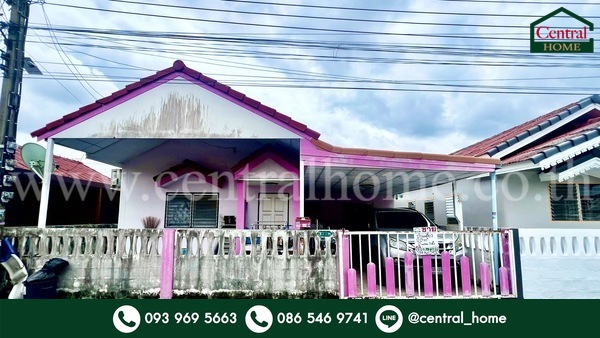 For SaleHouseMin Buri, Romklao : Single-storey detached house, Sukpracha Village, Soi Pracharuamjai 41, Khlong Sam Wa