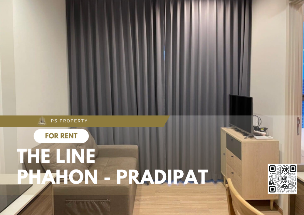 For RentCondoSapankwai,Jatujak : For rent 🌟 THE LINE Phahon - Pradipat 🌟 complete furniture and electrical appliances, near BTS Saphan Khwai.