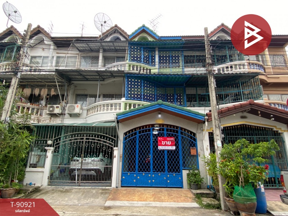 For SaleTownhouseRathburana, Suksawat : Townhouse for sale, Suk Sawat Suan Than Village, Pracha Uthit 33, Bangkok