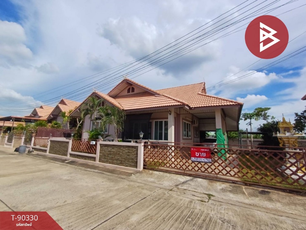 For SaleHousePhitsanulok : Single-storey detached house for sale, Udomchok Village, Hua Ro, Phitsanulok