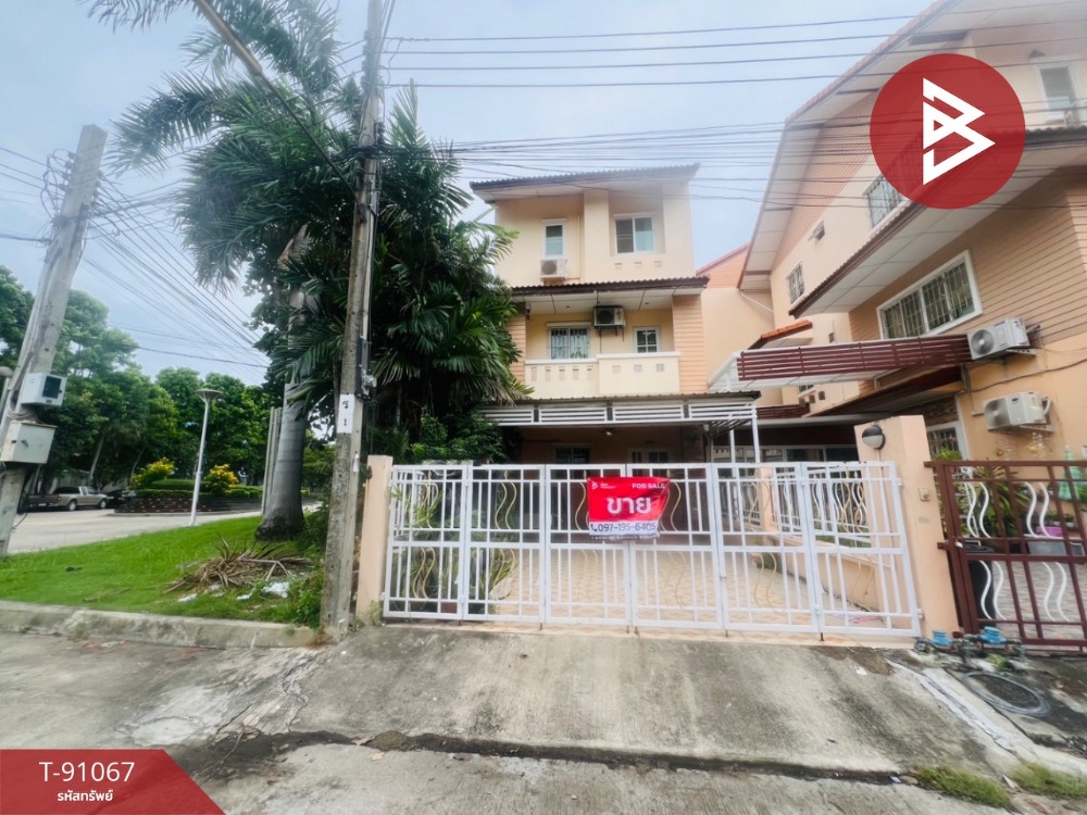 For SaleTownhouseRathburana, Suksawat : Townhouse for sale, area 32.2 square wah, Phra Pradaeng, Samut Prakan