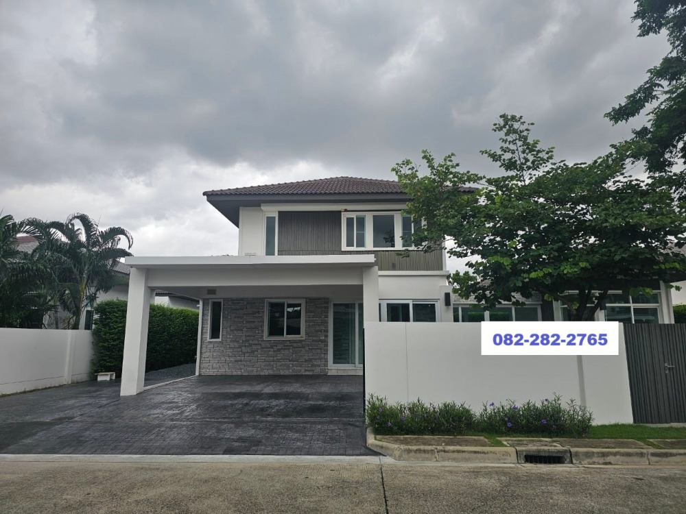 For SaleHouseEakachai, Bang Bon : South 103.9 sq.w. 4 bedrooms 4 bathrooms, 2-storey detached house, Manthana, Wongwaen, Bang Bon