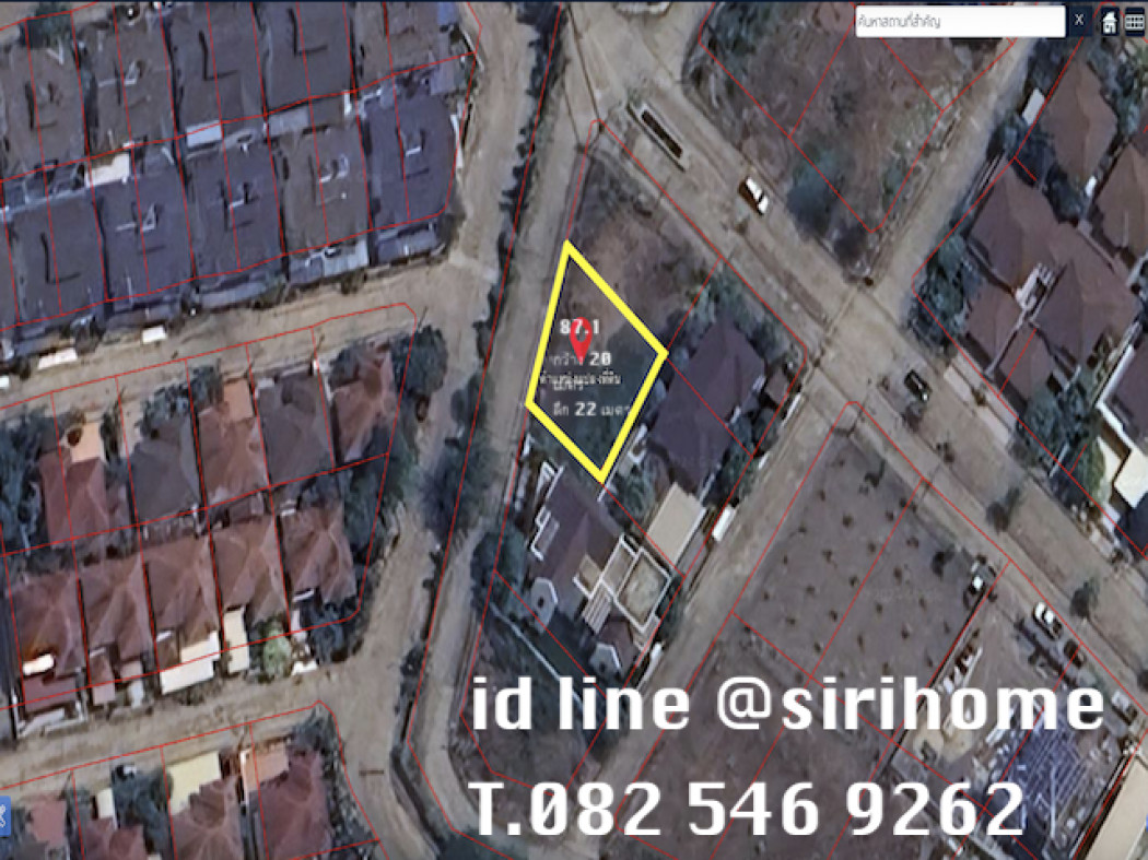 For SaleLandMahachai Samut Sakhon : Land for sale, Mahachai Muang Thong, filled in, Kijmani Road, 87.1 square wah, selling below appraisal price by more than 7 hundred thousand baht.