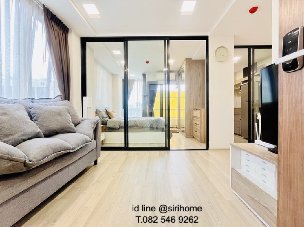 For SaleCondoVipawadee, Don Mueang, Lak Si : Condo for sale, Plum Condo Saphan Mai Station, PLUM CONDO SAPHANMAI STATION, 6th floor, corner room, 32 sq m., ready to move in, near BTS Saphan Mai