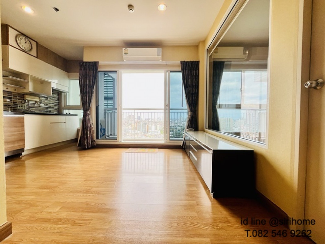 For SaleCondoThaphra, Talat Phlu, Wutthakat : Condo for sale, The Parkland Grand Taksin, 28th floor, near BTS Pho Nimit station, city view, 100% parking