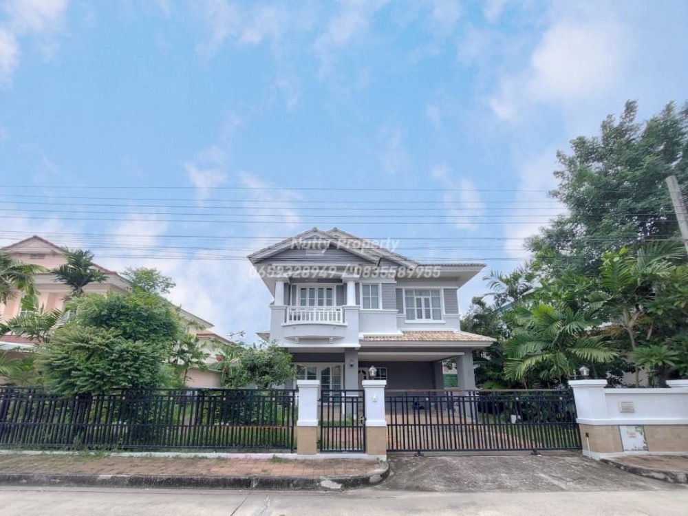 For SaleHouseSamut Prakan,Samrong : Single house, Nantawan Srinakarin, built-in, beautiful, ready to move in