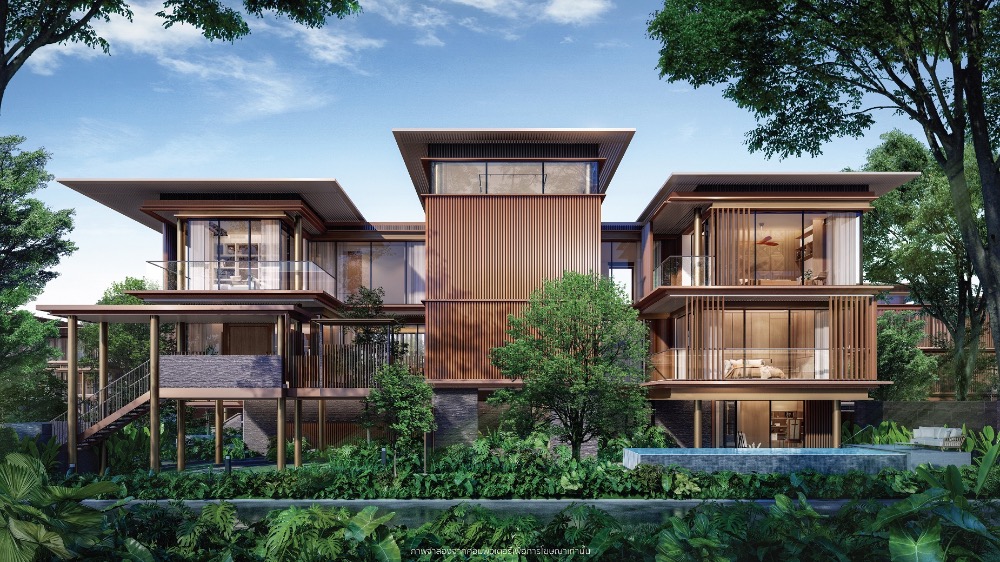 ขายบ้านบางนา แบริ่ง ลาซาล : Super Luxury Villas at Mulberry Grove The Forestias