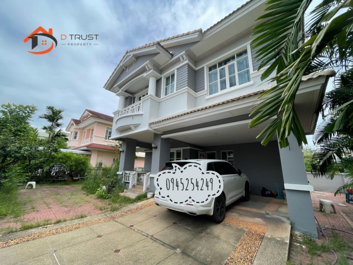 For SaleHouseSamut Prakan,Samrong : Baan Nantawan Srinakarin Samut Prakan, near the ring road, 85 square wa, good condition