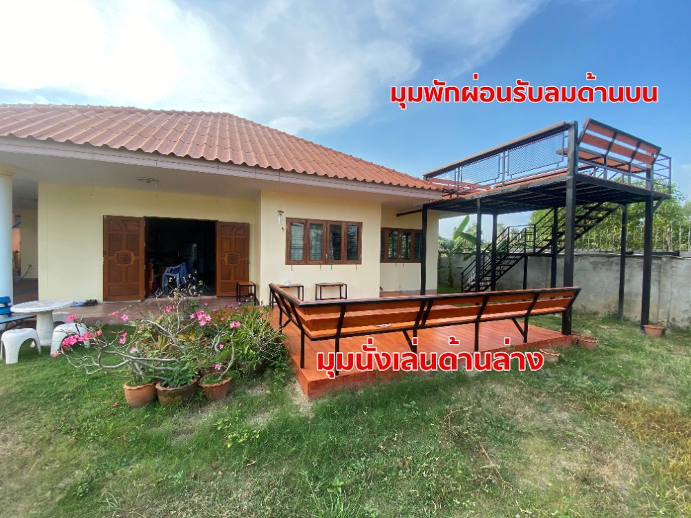 For RentBusinesses for saleRayong : Single house for rent, 3 bedrooms, 2 bathrooms, 137 sq m, near Asia Industrial Estate and Robinson Department Store, 4 km, Ban Chang, Rayong (Fully furnished)