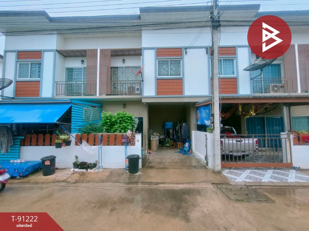 For SaleTownhouseMahachai Samut Sakhon : Townhouse for sale, SeaQuill Village 5, Rama 2-Suan Som, Tha Sai, Samut Sakhon