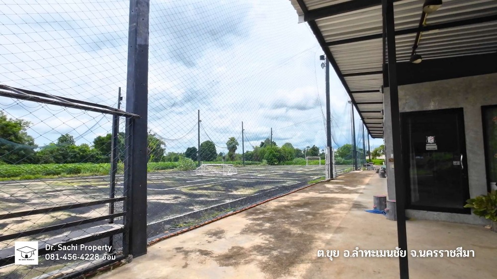 For SaleLandKorat Nakhon Ratchasima : Land for sale with a football field, 3-0-27.9 rai, opposite Lam Thamenchai District Office, Nakhon Ratchasima Province