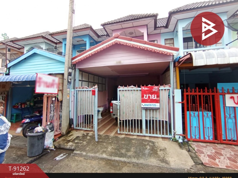 For SaleTownhouseAyutthaya : Townhouse for sale, Ronachai Village 9, Bang Pa-in, Phra Nakhon Si Ayutthaya