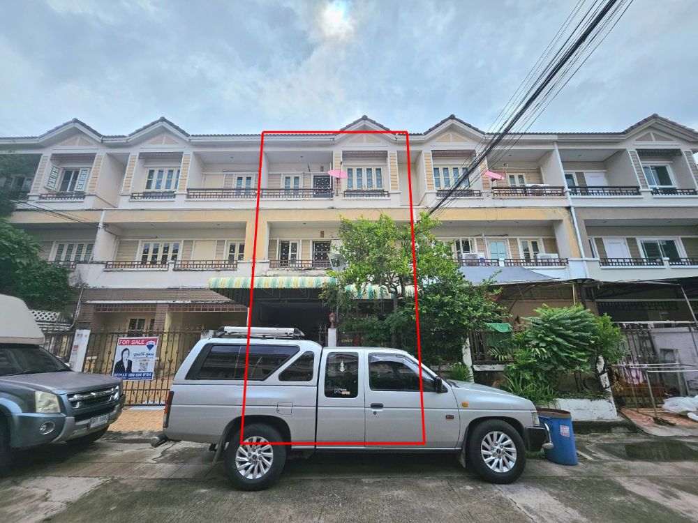 For SaleTownhouseRama 2, Bang Khun Thian : #Prime location, 3-storey townhouse, Sinthavee Tha Kham Village 2, Ngam Charoen Health Center, near Central Rama 2