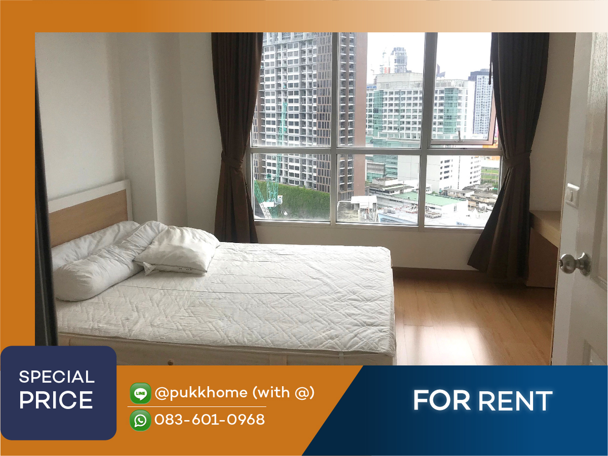 For RentCondoOnnut, Udomsuk : 📣Life@Sukhumvit 65 / Bedroom partition, only 15,000 baht/month 📞LINE @pukkhome (with@)