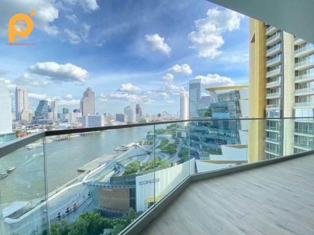 For RentCondoWongwianyai, Charoennakor : For rent ❗️Mandarin near Icon siam, view of Icon siam, Chao Phraya River🚩 2 bedrooms, size 130 sq m, 10th floor, rental price 200000/month