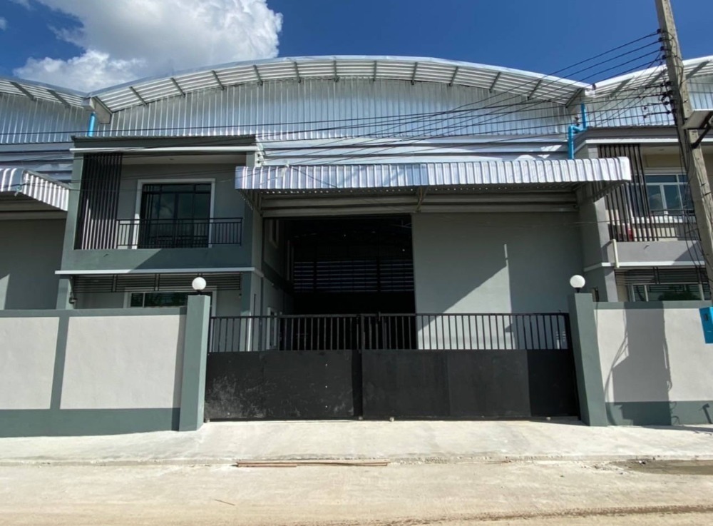 For RentWarehouseMahachai Samut Sakhon : For sale or rent: Factory, warehouse, office, 2 floors, 150 sq m., Khok Krabue area, Samut Sakhon Province