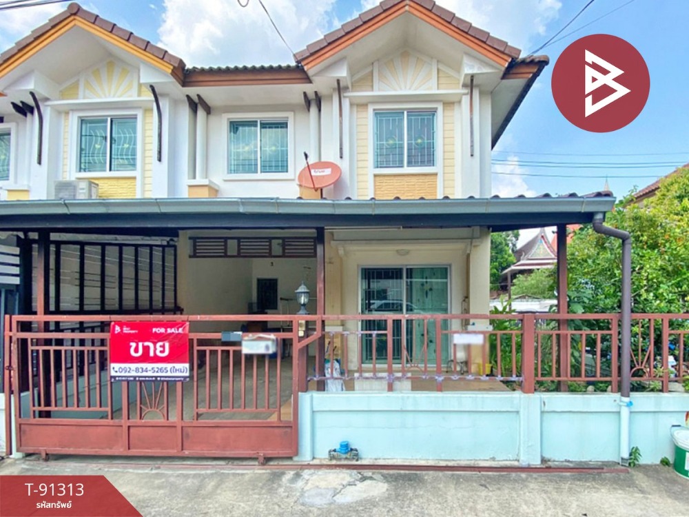 For SaleTownhouseNonthaburi, Bang Yai, Bangbuathong : Townhouse for sale Pruksa Ville Village 12 Pinklao-Wongwaen, Nonthaburi