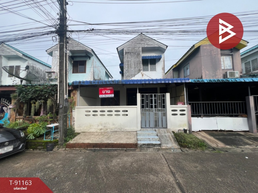 For SaleHouseChanthaburi : Single house for sale, Chanthaburi Community Housing Village 2, Tha Chang, Chanthaburi