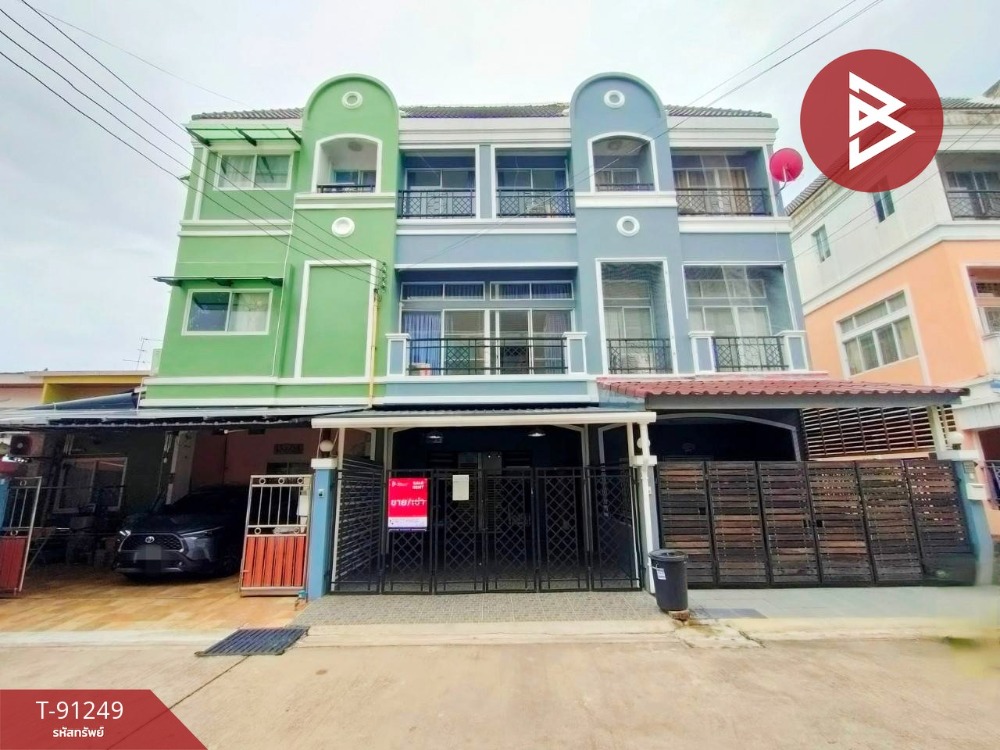 For SaleTownhouseKaset Nawamin,Ladplakao : Townhouse for sale, Fresh Villa Village, Nawamin 163, Bueng Kum, Bangkok