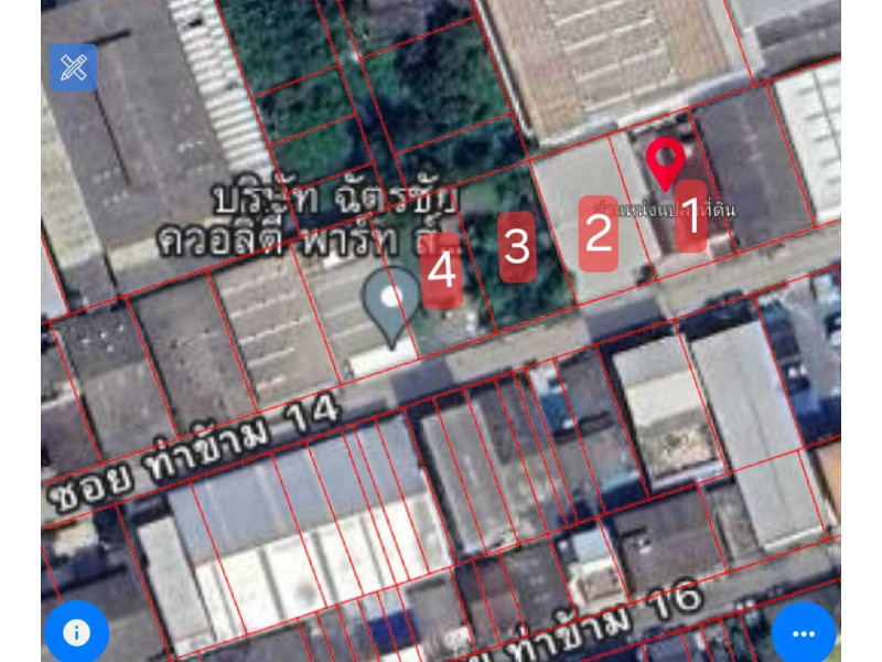 For SaleLandRama 2, Bang Khun Thian : Land for sale with dormitory, only 7 minutes from Central Rama 2, area 1 rai 85 square wa.