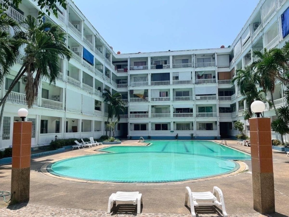 For SaleCondoPattaya, Bangsaen, Chonburi : Condo for sale, The Majestic Jomtien Pattaya project, 5th floor, area 77 sq m., 2 bedrooms, 2 bathrooms, Sukhumvit Road, Soi Bunkanchana, Na Kluea Subdistrict, Bang Lamung District, Chonburi Province