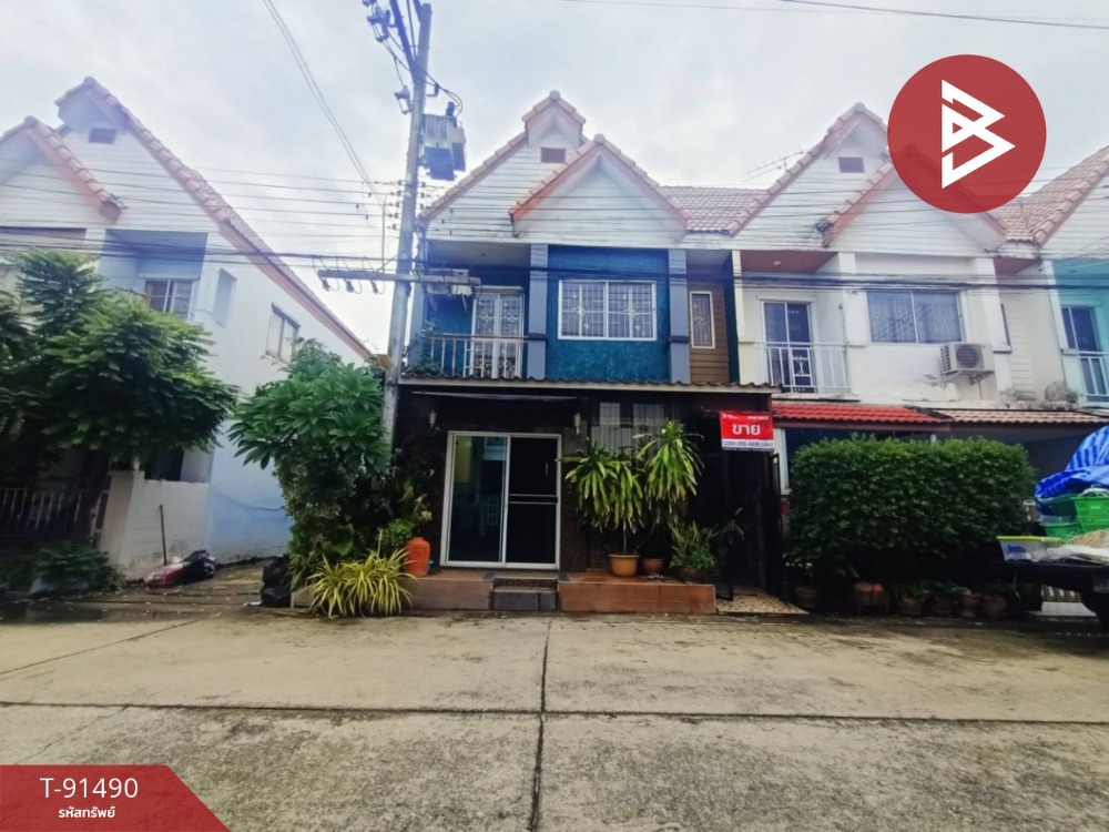 For SaleTownhousePathum Thani,Rangsit, Thammasat : Townhouse for sale, Phitphimuk Village, Rangsit-Khlong 5, Thanyaburi, Pathum Thani