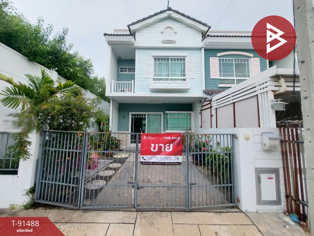 For SaleTownhouseRathburana, Suksawat : Townhouse for sale, Indy Village 3, Pracha Uthit 90, Phra Samut Chedi, Samut Prakan