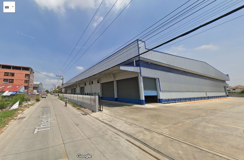 For RentWarehousePathum Thani,Rangsit, Thammasat : Warehouse for rent, Pathum Thani, size 400-600 sq m., Soi Thepkuncharoen 22, near Thai Market, Khlong Luang, Pathum Thani