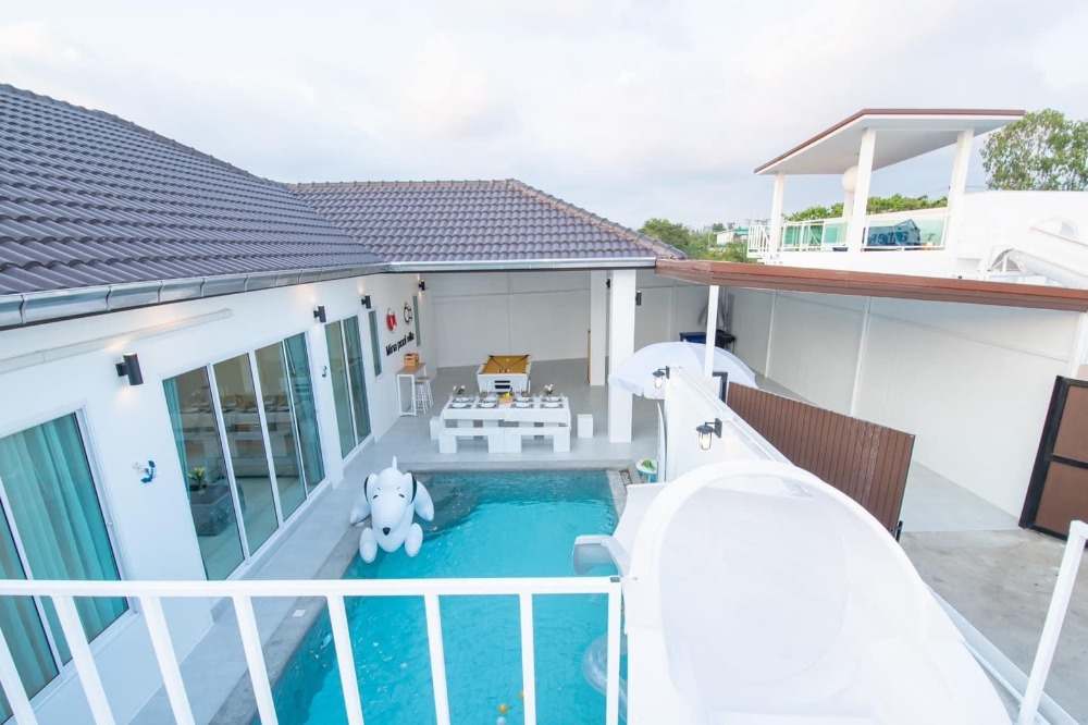 ขายบ้านพัทยา บางแสน ชลบุรี สัตหีบ : มิน่า พูล วิลล่า / 4 ห้องนอน (ขาย), Mina pool villa / 4 Bedrooms (SALE) NEWC161