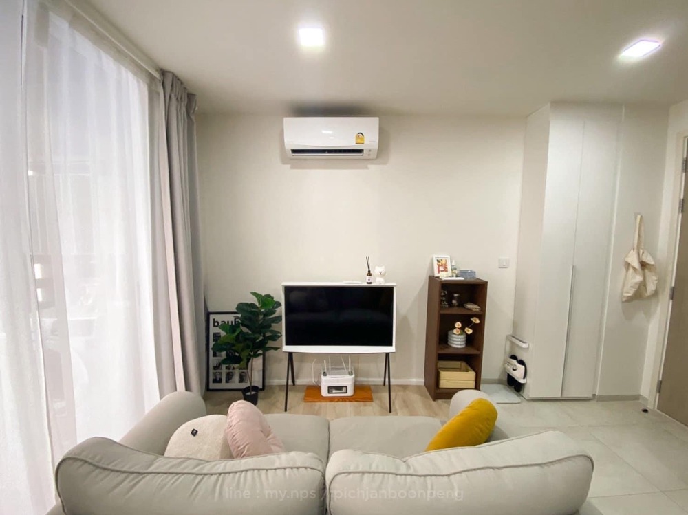 For RentCondoOnnut, Udomsuk : For rent: Chambers Onnut station, corner room, size 36.02 sq m., 1 bedroom, 1 bathroom, corner room, near BTS On Nut, walk 300 m., with furniture and appliances, price 20,000 baht.