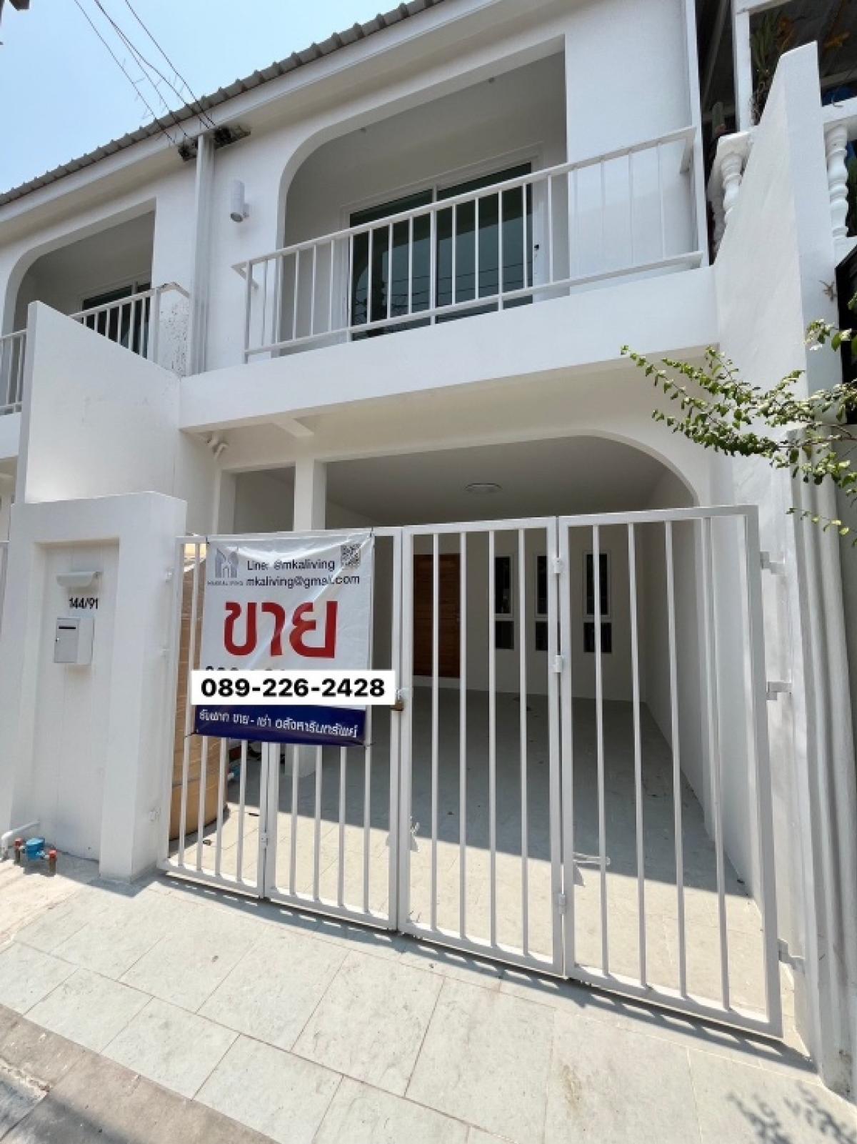 For SaleTownhouseVipawadee, Don Mueang, Lak Si : Cheap sale, townhouse near BTS Saphan Mai, Phahon Yothin 52, Soi 35, completely renovated