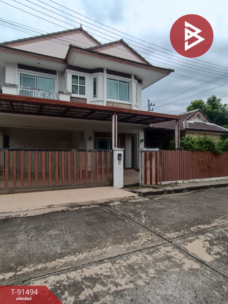 For SaleHousePathum Thani,Rangsit, Thammasat : Single house for sale, Thanyaphirom Project, Khlong 5, area 80.7 sq.wa, Thanyaburi, Pathum Thani