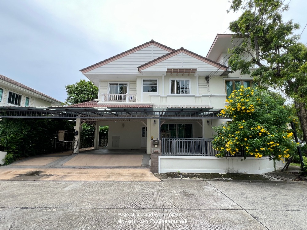 For SaleHouseSamut Prakan,Samrong : For sale, Siwalee Suvarnabhumi, corner plot, 4 bedrooms, good condition, ready to move in