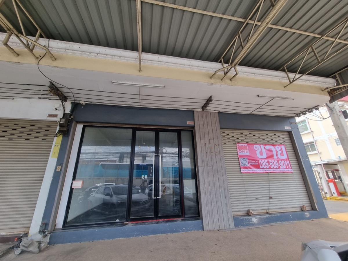 For SaleShophousePathum Thani,Rangsit, Thammasat : Commercial building for sale, 4 floors, 2 units