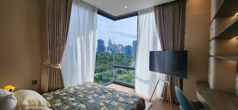 For RentCondoWitthayu, Chidlom, Langsuan, Ploenchit : 2BR/3BA MUNIQ LANGSUAN | 9th Floor, 96.5sqm | Rental Price 180K Baht/Month