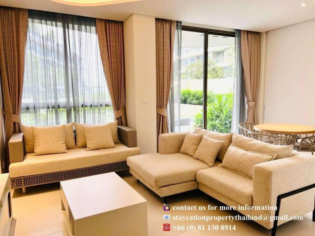 ให้เช่าคอนโดหัวหิน ประจวบคีรีขันธ์ : 🔥🔥2 bedrooms 2 bathrooms pool access for rent. Beach access 🔥🔥