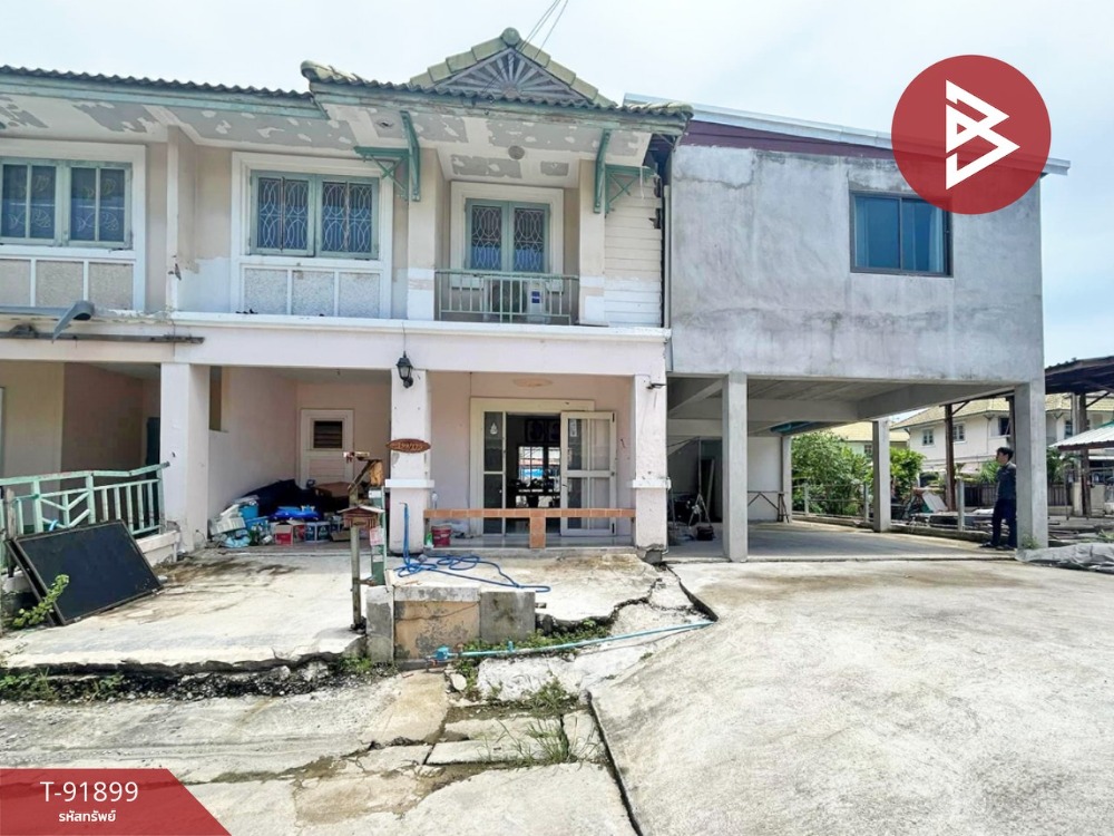 For SaleTownhouseSamut Prakan,Samrong : Townhouse for sale, Pruksa Village 15, Bang Phli-Tamru, Samut Prakan