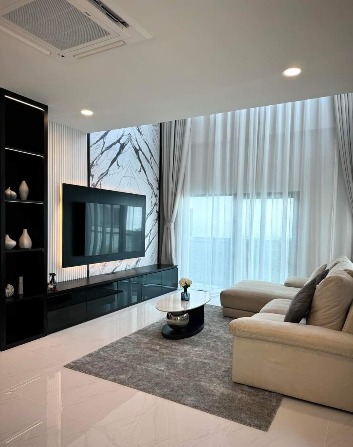 ให้เช่าบ้านบางนา แบริ่ง ลาซาล : ⭐️🚩vาย/ให้เช่า บ้านไม่ไม่เคยเข้าอยู่ Fully Furnished‼️𝐓𝐡𝐞 𝐂𝐢𝐭𝐲 𝐁𝐚𝐧𝐠𝐧𝐚 เดอะซิตี้ บางนา (H24135)