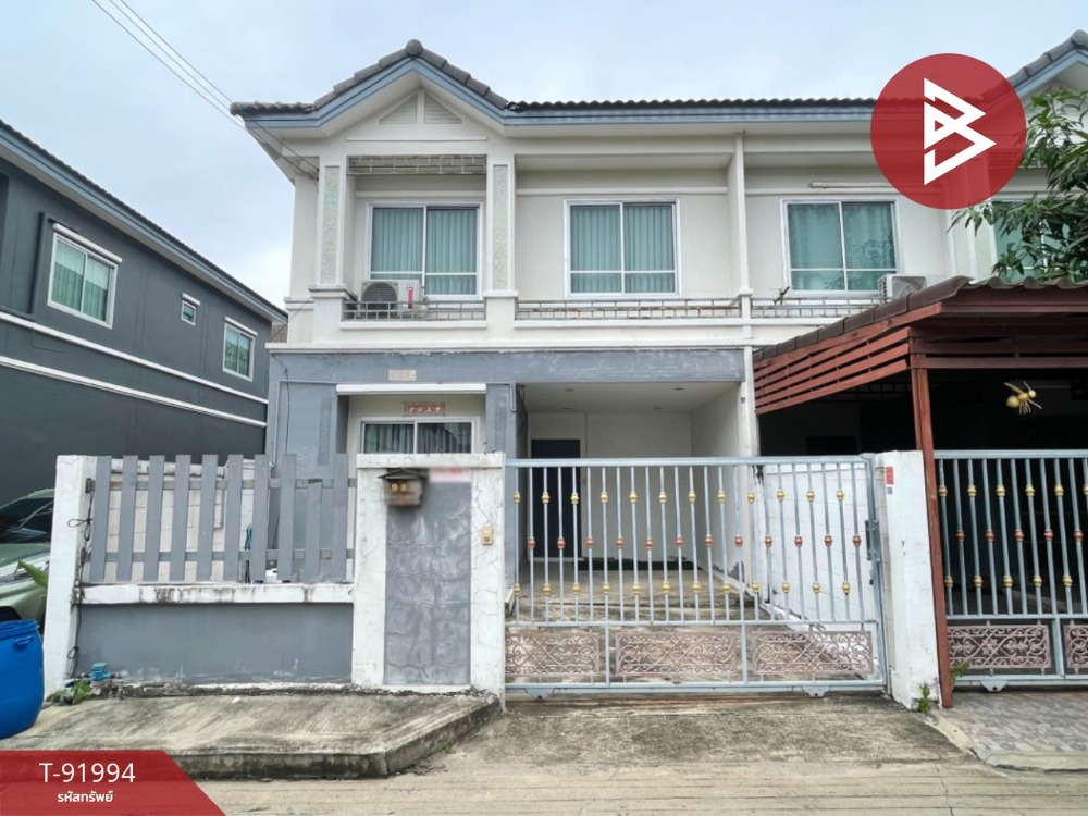 For SaleHouseRama 2, Bang Khun Thian : Townhouse for sale, Sin Tawi Thian Talay 2 Village, Rama 2, Bang Khun Thian, Bangkok